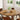 47” Round Wooden Dining Table for 4–6 People – Modern Pedestal Base, Scratch - Resistant Finish, Compact Kitchen & Dining Room TableGray - Berkana Home