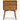 Mid - Century Modern Nightstand with 2 Drawers & Solid Wood LegsLight Brown - Berkana Home