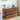 Fluted 6 - Drawer Double Dresser – Modern Wooden Storage ChestBlack - Berkana Home