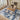 Modern Washable Abstract Rug - Light Blue Area Rug for Living Room or Bedroom9x12ftUnited States - Berkana Home