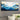 Abstract Graffiti Wall Art – Framed Modern Canvas Print with Bold Blue & Gold Waves20 x 40inUnited States - Berkana Home