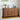 Fluted 6 - Drawer Double Dresser – Modern Wooden Storage ChestWalnut - Berkana Home