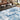 Modern Washable Abstract Rug - Light Blue Area Rug for Living Room or Bedroom9x12ftUnited States - Berkana Home