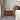 Modern Nightstand Set of 2 - Walnut Wood Grain with White L - Shape DesignWhite - Berkana Home