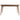 Mid - Century Modern 59 - Inch Dining Table with Solid Wood Tapered LegsWalnut - Berkana Home