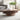 Modern Walnut Oval Coffee Table – Handcrafted Drum Design with Fluted Texture & Solid Pedestal Base, Mid - Century Style for Living RoomWalnut - Berkana Home