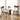 Set of 2 Contemporary Upholstered Dining Chairs with Solid Wood Frame & Breathable FabricWalnut - Berkana Home