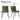 Set of 2 Modern Faux Leather Dining Chairs with Metal Frame & Ergonomic DesignWhiteSet Of 2 - Berkana Home