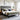 Upholstered Platform Bed Frame with Adjustable Diamond Tufted HeadboardLight GrayQueen - Berkana Home