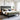 Upholstered Platform Bed Frame with Adjustable Diamond Tufted HeadboardDark GrayKing - Berkana Home