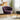 Modern Velvet Seashell Accent Chair with Petal - Back & Gold Legs for Living Room, Bedroom or VanityPurple - Berkana Home