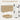 Rattan 6 - Drawer Dresser with Golden Metal Handles - Berkana Home